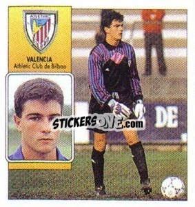 Sticker Valencia - Liga Spagnola 1992-1993
 n. 43 - Colecciones ESTE
