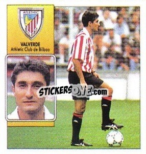 Figurina Valverde - Liga Spagnola 1992-1993
 n. 58 - Colecciones ESTE