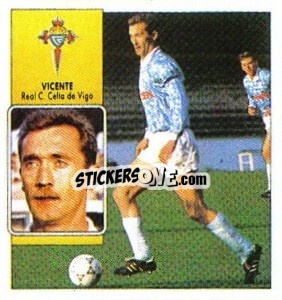 Sticker Vicente - Liga Spagnola 1992-1993
 n. 112 - Colecciones ESTE