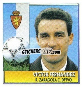 Cromo Victor Fernandez (Entrenador) - Liga Spagnola 1992-1993
 - Colecciones ESTE