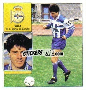 Sticker Villa - Liga Spagnola 1992-1993
 - Colecciones ESTE
