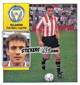 Sticker Villanova - Liga Spagnola 1992-1993
 - Colecciones ESTE