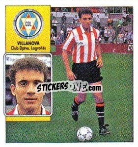 Sticker Villanova - Liga Spagnola 1992-1993
 n. 189 - Colecciones ESTE