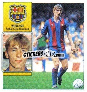 Cromo Witschge - Liga Spagnola 1992-1993
 - Colecciones ESTE