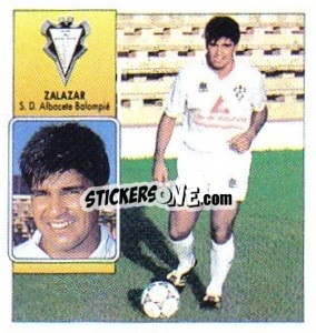 Cromo Zalazar - Liga Spagnola 1992-1993
 - Colecciones ESTE