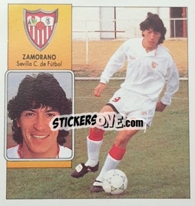 Sticker Zamorano - Liga Spagnola 1992-1993
 - Colecciones ESTE