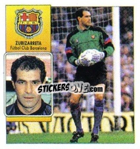 Sticker Zubizarreta - Liga Spagnola 1992-1993
 n. 21 - Colecciones ESTE