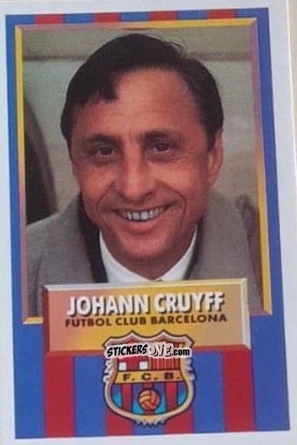 Sticker Johann Cruyff - Liga Spagnola 1993-1994
 n. 31 - Colecciones ESTE