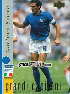 Sticker Gaetano Scirea - Leggenda Azzura - Upper Deck