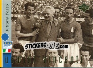 Cromo Vittorio Pozzo - Leggenda Azzura n. 13 - Upper Deck