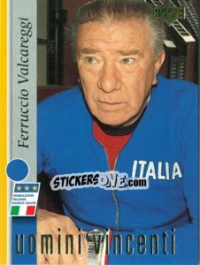 Figurina Ferruccio Valcareggi - Leggenda Azzura - Upper Deck