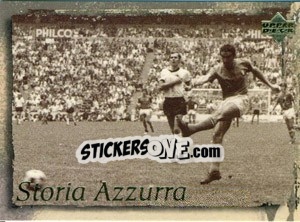 Sticker La Sfida dell'Azteca 1970 - Leggenda Azzura n. 22 - Upper Deck