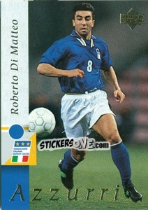 Sticker Roberto Di Matteo - Leggenda Azzura n. 30 - Upper Deck