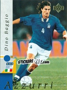 Sticker Dino Baggio