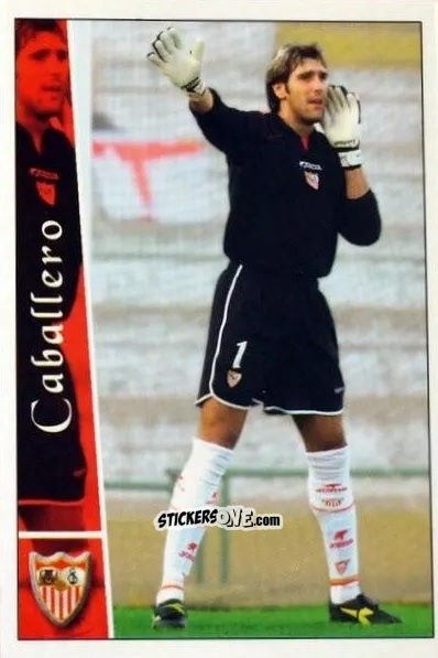 Sticker Caballero - Las fichas de la Liga 2002-2003
 n. 194 - Mundicromo