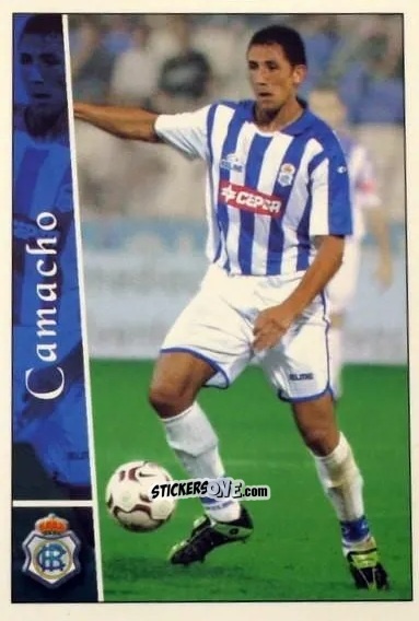 Cromo Camacho - Las fichas de la Liga 2002-2003
 n. 524 - Mundicromo