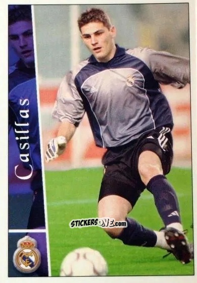 Cromo Casillas - Las fichas de la Liga 2002-2003
 n. 58 - Mundicromo