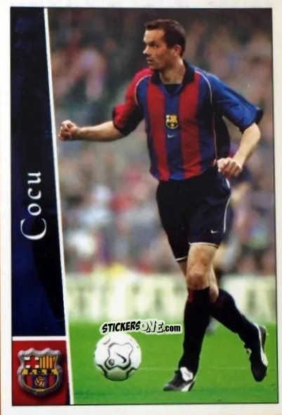 Sticker Cocu - Las fichas de la Liga 2002-2003
 n. 94 - Mundicromo