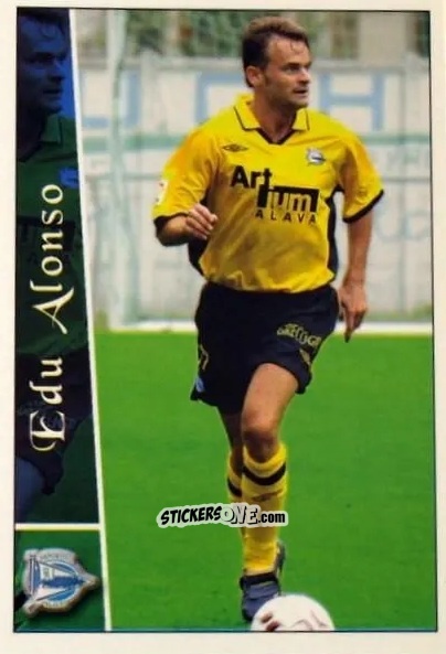 Sticker Edu Alons - Las fichas de la Liga 2002-2003
 n. 171 - Mundicromo