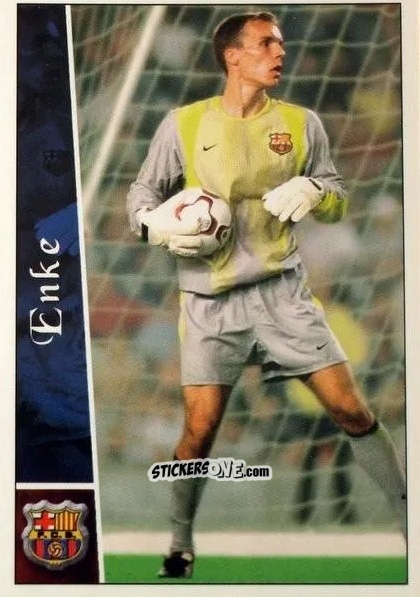 Sticker Enke - Las fichas de la Liga 2002-2003
 n. 86 - Mundicromo