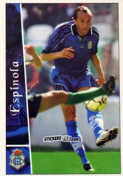 Cromo Espinola - Las fichas de la Liga 2002-2003
 n. 519 - Mundicromo