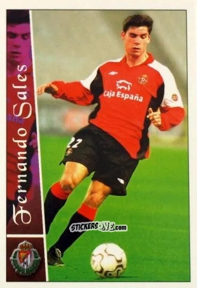 Sticker F. Sales - Las fichas de la Liga 2002-2003
 n. 315 - Mundicromo