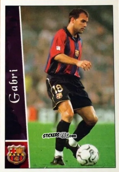 Figurina Gabri - Las fichas de la Liga 2002-2003
 n. 97 - Mundicromo