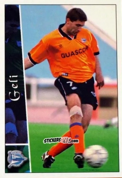 Cromo Geli - Las fichas de la Liga 2002-2003
 n. 168 - Mundicromo