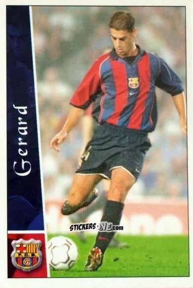 Figurina Gerard - Las fichas de la Liga 2002-2003
 n. 98 - Mundicromo
