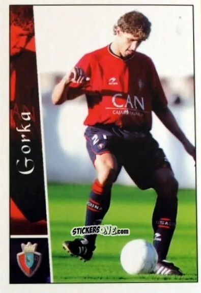 Cromo Gorka - Las fichas de la Liga 2002-2003
 n. 592 - Mundicromo