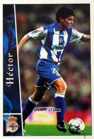 Sticker Hector - Las fichas de la Liga 2002-2003
 n. 34 - Mundicromo