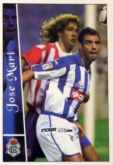 Cromo Jose Mari - Las fichas de la Liga 2002-2003
 n. 521 - Mundicromo
