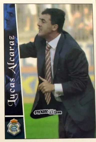 Cromo L.Alcaráz - Las fichas de la Liga 2002-2003
 n. 516 - Mundicromo