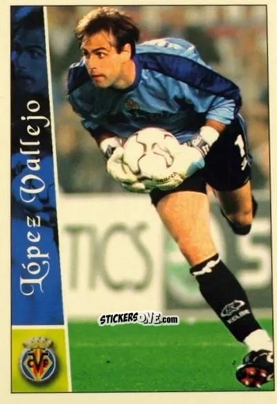 Cromo López V. - Las fichas de la Liga 2002-2003
 n. 382 - Mundicromo