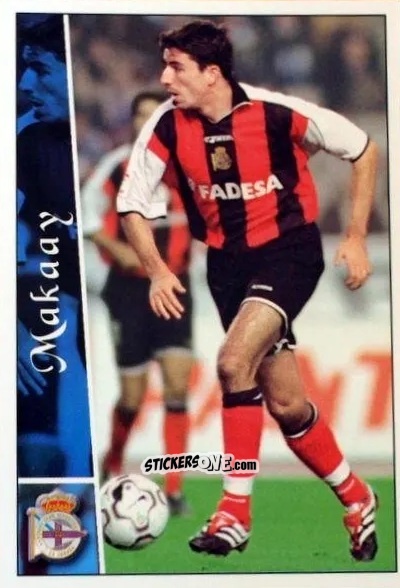 Figurina Makaay - Las fichas de la Liga 2002-2003
 n. 51 - Mundicromo