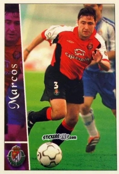Sticker Marcos - Las fichas de la Liga 2002-2003
 n. 304 - Mundicromo