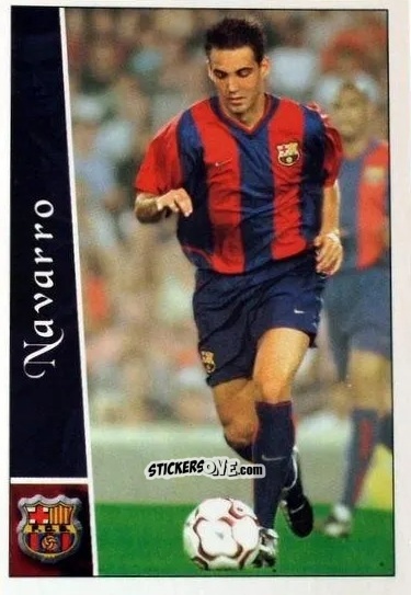 Figurina Navarro - Las fichas de la Liga 2002-2003
 n. 91 - Mundicromo