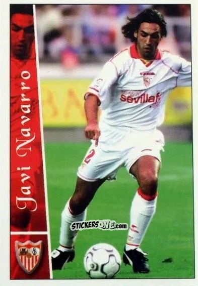 Sticker Navarro - Las fichas de la Liga 2002-2003
 n. 196 - Mundicromo