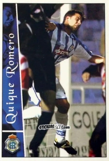 Cromo Quique R - Las fichas de la Liga 2002-2003
 n. 535 - Mundicromo