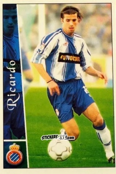 Cromo Ricardo - Las fichas de la Liga 2002-2003
 n. 358 - Mundicromo