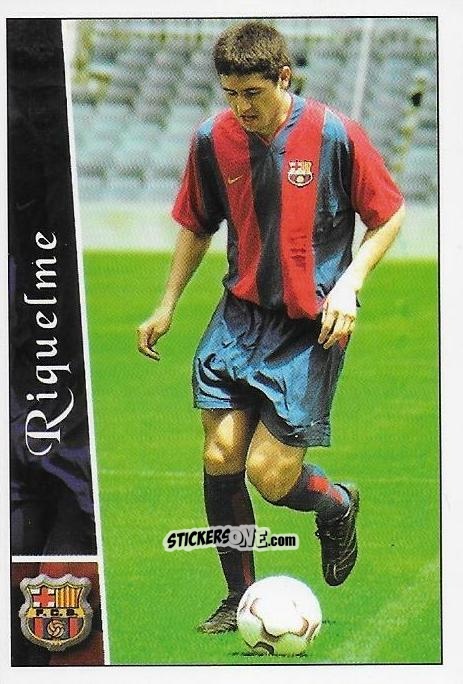 Figurina Riquelme - Las fichas de la Liga 2002-2003
 n. 102 - Mundicromo