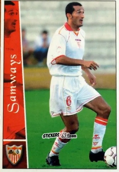 Cromo Samways - Las fichas de la Liga 2002-2003
 n. 205 - Mundicromo