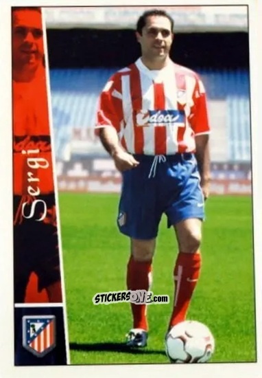 Sticker Sergi - Las fichas de la Liga 2002-2003
 n. 471 - Mundicromo