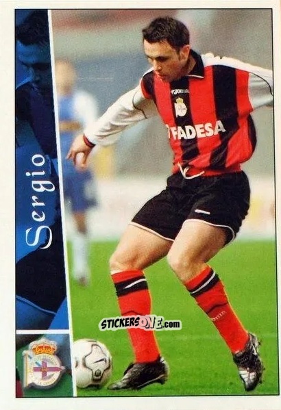 Cromo Sergio - Las fichas de la Liga 2002-2003
 n. 44 - Mundicromo