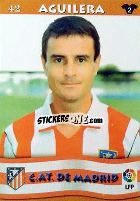 Sticker Aguilera - Top Liga 2002-2003
 n. 42 - Mundicromo