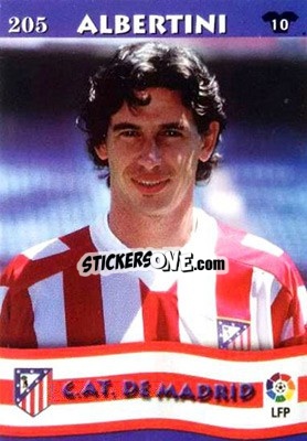 Sticker Albertini - Top Liga 2002-2003
 - Mundicromo