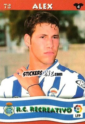 Sticker Alex - Top Liga 2002-2003
 n. 72 - Mundicromo