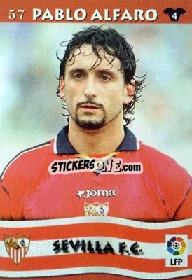 Sticker Alfaro - Top Liga 2002-2003
 n. 57 - Mundicromo