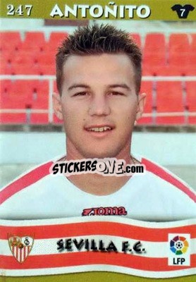 Sticker Antonito - Top Liga 2002-2003
 - Mundicromo