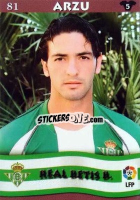 Sticker Arzu - Top Liga 2002-2003
 - Mundicromo